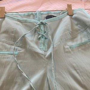 Designer cropped pant from Neiman Marcus.